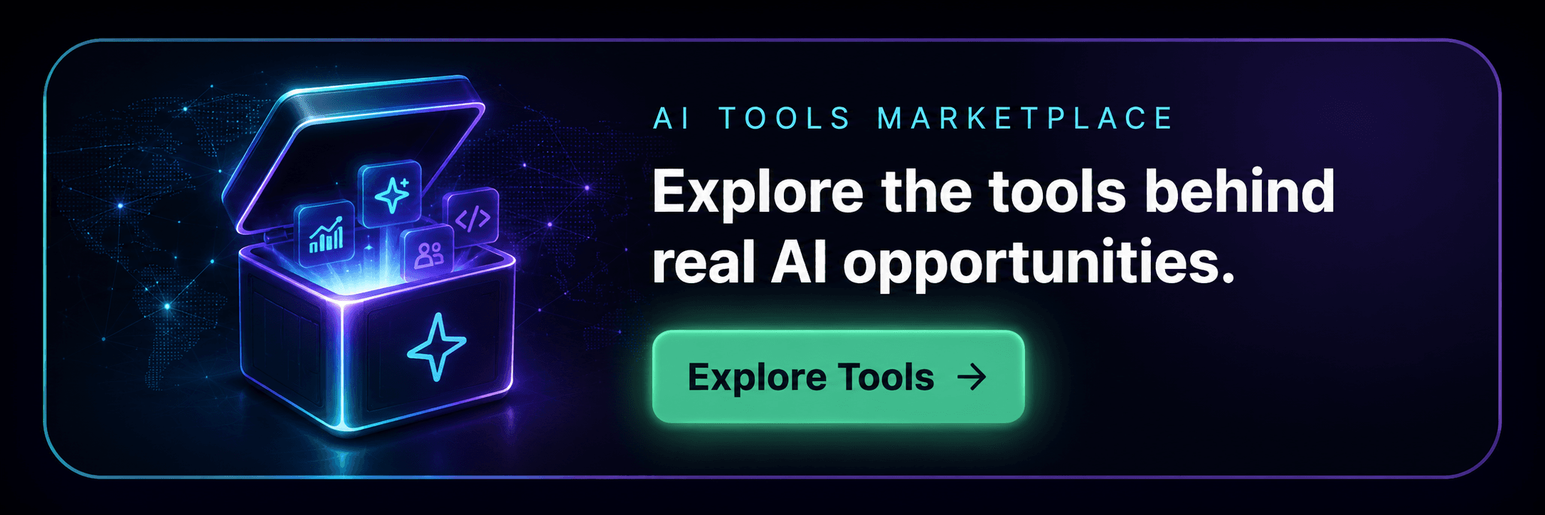 AI Tools Marketplace - Explore the tools behind real AI opportunities.